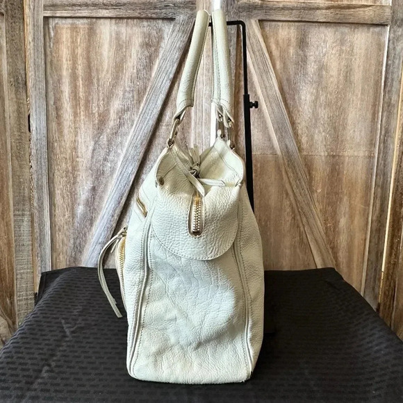 Gherardini 1885 Firenze Italian Pebbled Leather Tote Bag - Picture 4 of 13